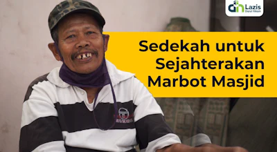 Sedekah untuk Sejahterakan Marbot Masjid