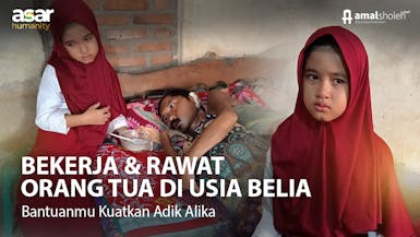 Tolong Alika : Ayah Kanker dan Ibu Meninggal