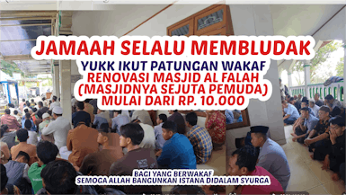 MASJID SUDAH TAK MENAMPUNG JAMAAH SHALAT JUM'AT