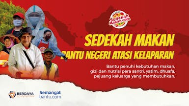 Sedekah Makan Bantu Negeri Atasi Kelaparan