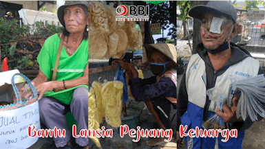Patungan Sedekah, Bantu Lansia Pejuang Keluarga