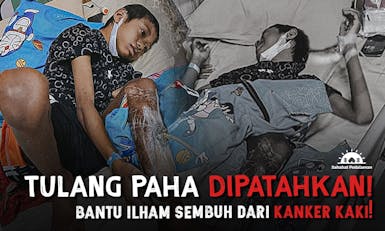 Gawat! Kanker Tulang Mulai Menyebar ke Tubuh Ilham