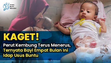 Darurat! Dilan Mengidap Usus Buntu di Usia Empat Bulan