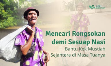 Mencari Rongsokan Demi Sesuap Nasi Bantu Kek Mustiah Sejahtera di Masa Tuanya