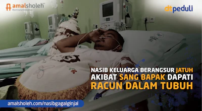Gagal Ginjal Merubah Nasib Keluarga Pak Chandra