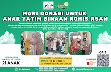 Santunan Anak Yatim ROHIS RSAM