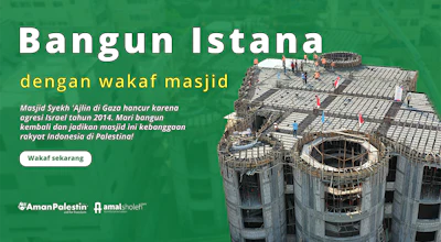 Wakaf Masjid Besar Indonesia di Palestina