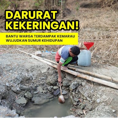 DARURAT KEKERINGAN! WARGA HANYA ANDALKAN SISA ALIRAN SUNGAI YANG MENGERING