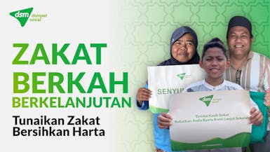 Bersihkan Harta dengan Berzakat Bantu Sesama