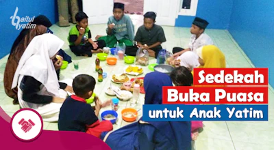 SEDEKAH BERI MAKAN YATIM DHUAFA PANTI