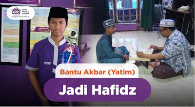 Bantu Akbar (Yatim) Jadi Hafidz