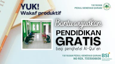 Wakaf Produktif Mewujudkan Pesantren Gratis