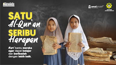 Wakaf Qur'an Untuk Pelosok Negeri