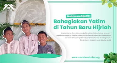 Gerakan Berbagi Kebahagiaan Anak Yatim Dhuafa di Momen Lebaran Yatim