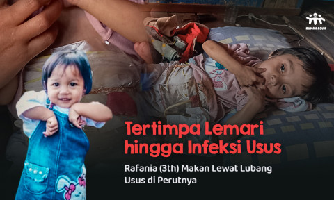 Alami Infeksi Usus Langka, Rafania (3th) Butuh Pertolongan Segera