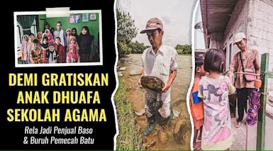 Bantu Guru Ngaji kampung
