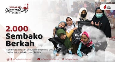 Sedekah Terbaik dengan Sedekah Bantu Sembako Berkah !