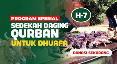 URGENT !! SEDEKAH DAGING QURBAN UNTUK PARA DHUAFA DI PELOSOK
