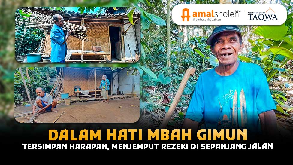 Wujudkan Impian Mbah Gimun, Bangun Rumah Layak untuknya