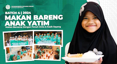 Makanan Terbaik Untuk Ratusan Anak-Anak Yatim