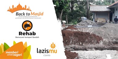Rehab Masjid & Madrasah Diniyah Takmiliyyah " Miftahul Barokah" #lazismu
