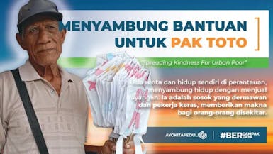 Lansia Sambung Hidup Dan Hidupi Cucu Dengan Jualan Layangan