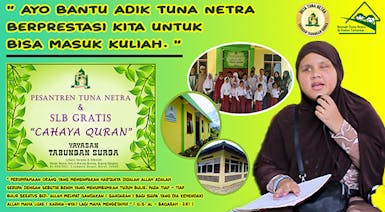 Suryani, Tuna Netra Berprestasi Ingin Kuliah
