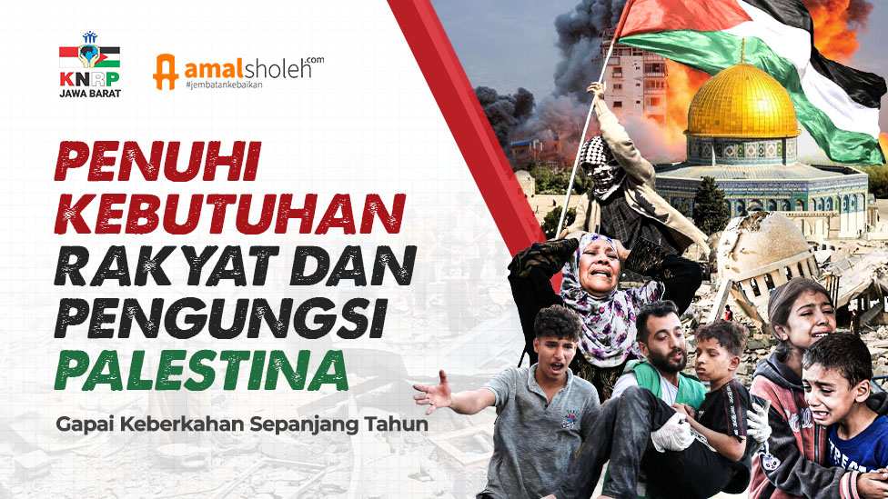Istiqomah Bantu Rakyat dan Pengungsi Palestina Sepanjang Tahun