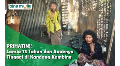 DONASI BEDAH RUMAH UNTUK MBAH KAMISIH