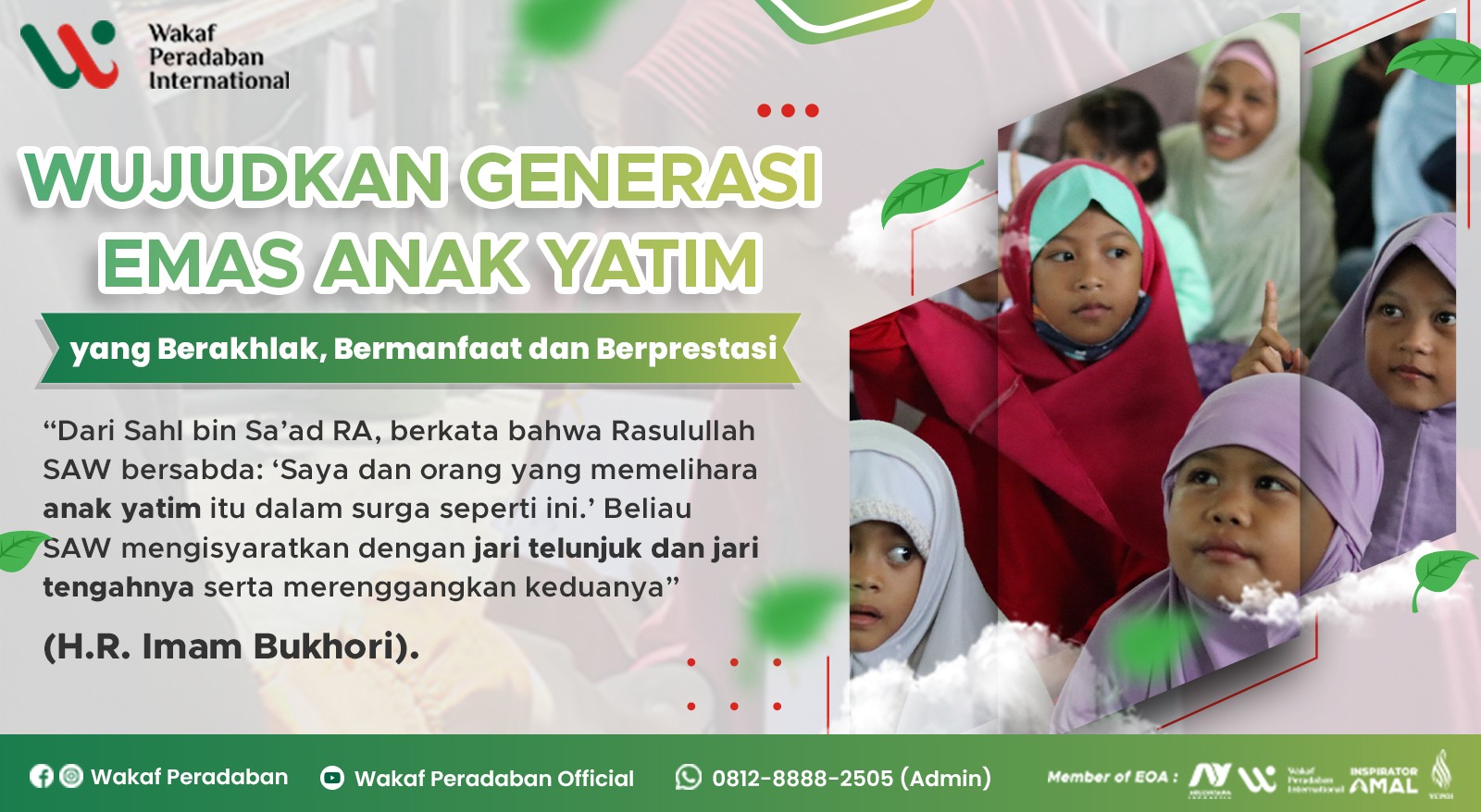 Wujudkan Generasi Emas Anak Yatim