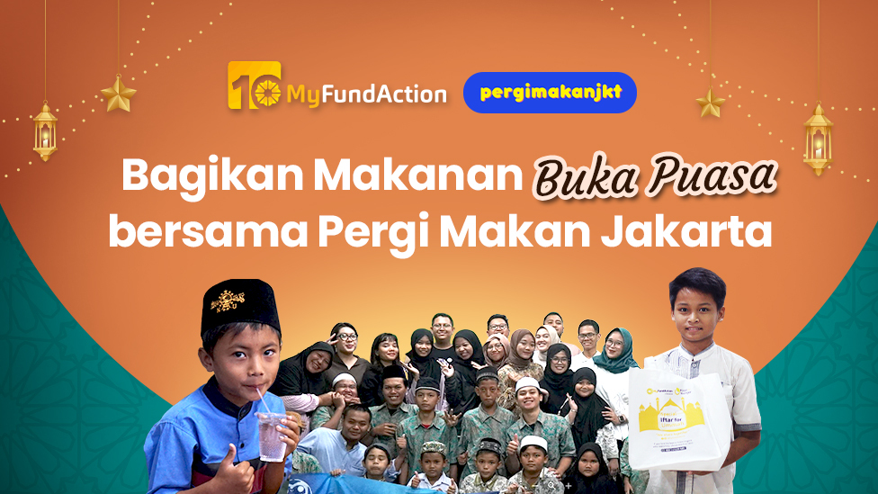 Bagikan Makanan Buka Puasa bersama Pergi Makan Jakarta