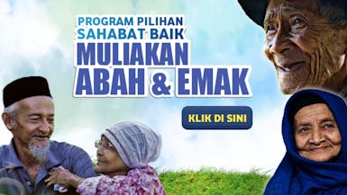 Sedekah Beras untuk Memberikan Senyum Bahagia Bagi Abah dan Emak