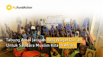 Aksi Wakaf Quran untuk Afrika