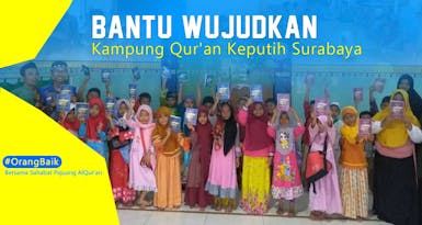 Bantu Wujudkan Kampung Qur'an