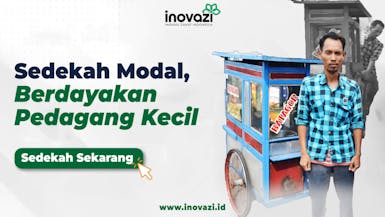 Sedekah Modal, Berdayakan Pedagang Kecil