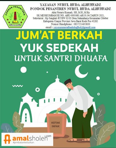 Jumat sedekah jadi berkah