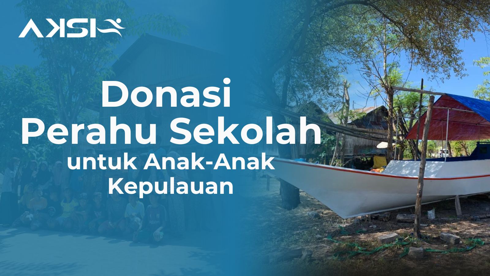 Patungan Membuat Perahu Sekolah Untuk Anak-Anak Pedalaman NTT
