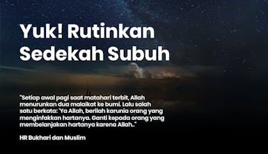 RAIH BERKAH SUBUH DENGAN SEDEKAHH