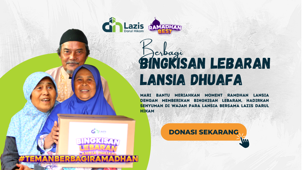 MERIAHKAN MOMENT LEBARAN LANSIA DENGAN BERBAGI BINGKISAN LEBARAN