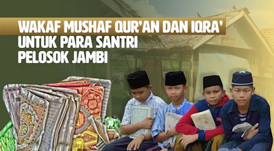 Hadiah Iqra untuk Santri dan TPQ Pelosok Jambi
