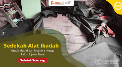 Alirkan Sedekah Jariyah Wakaf untuk Sarana Masjid