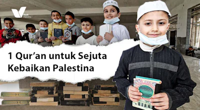 Al-Qur'an untuk Anak-anak Gaza di Masjid Istiqlal Indonesia
