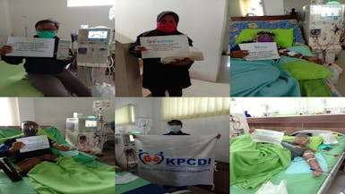 BANTUAN SEMBAKO BUAT PASIEN CUCI DARAH KPCDI UNIT HD dr Soekardjo TASIK