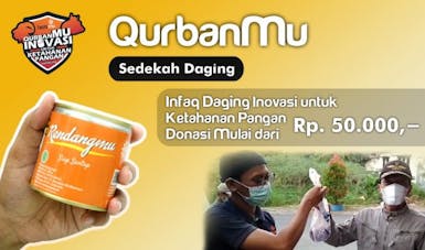 Sedekah Daging tuk 1000 Yatim dan Dhuafa Pelosok