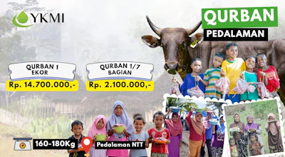 Qurban Sapi di Pedalaman