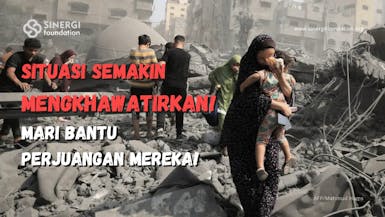 Jalur Gaza Terdesak! Bantu Pasokan Makanan Mereka