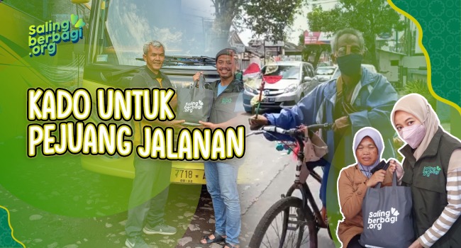 Sejuta Paket Sembako Kebahagiaan untuk Keluarga Lansia Dhuafa