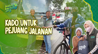 Sejuta Paket Sembako Kebahagiaan untuk Keluarga Lansia Dhuafa