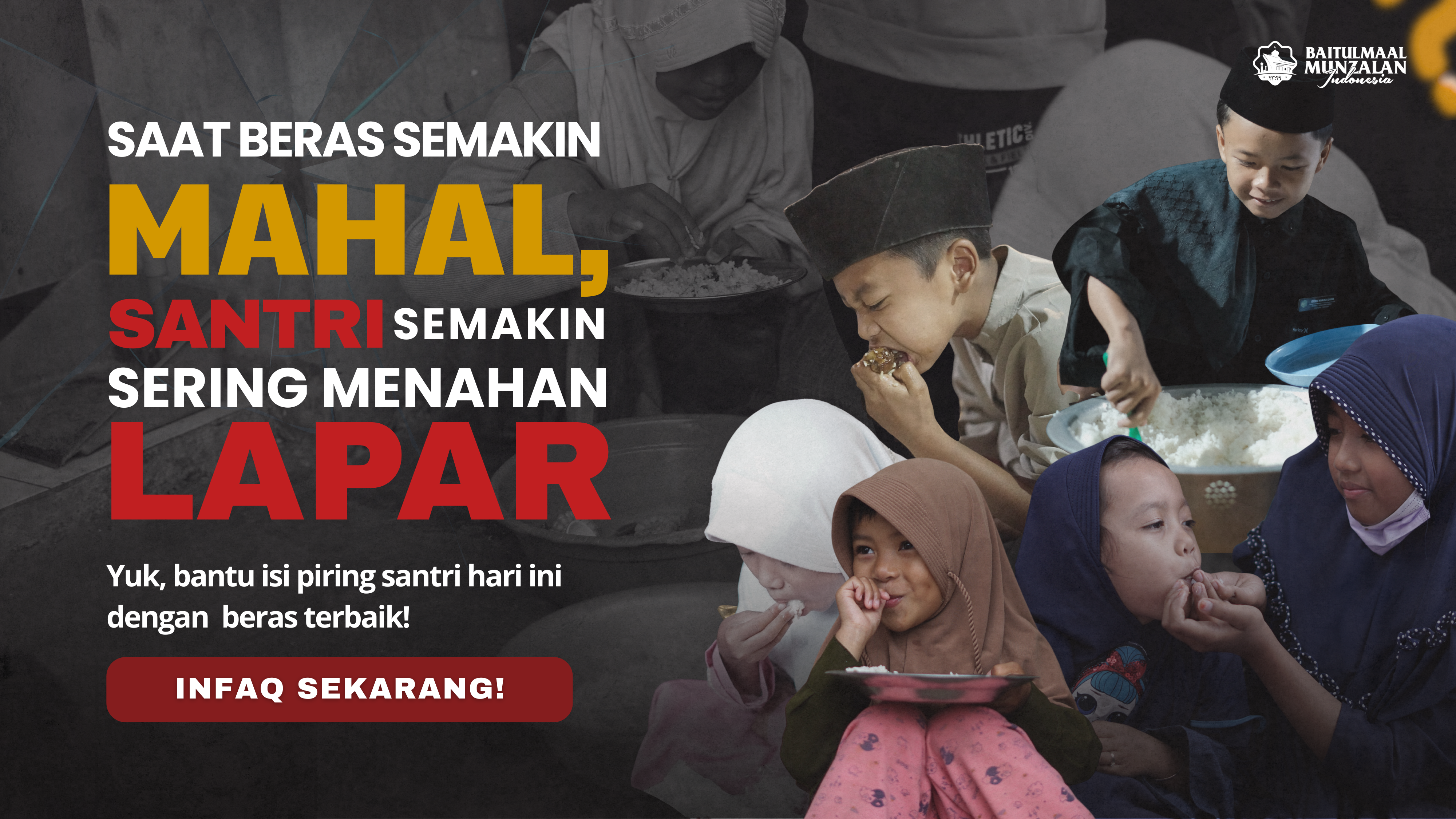 Pahala Jariyah, Sedekah Beras untuk Santri Yatim & Penghafal Quran