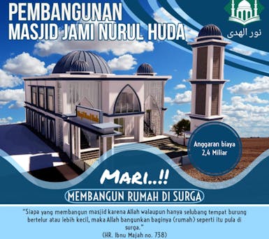 PEMBANGUNAN MASJID JAMI NURUL HUDA